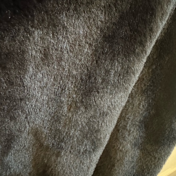 Free People Black Faux Fur Jacket - Picture 5 of 6